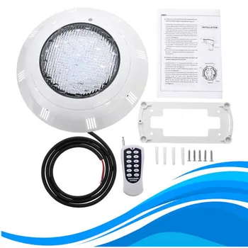 Maximálne 45 w RGB Bazén LED osvetlenie s Diaľkovým ovládaním Vodotesný IP68 Rybník Podvodné Svetlá na Čítanie AC12V IP68 Fontána Led Svetlá