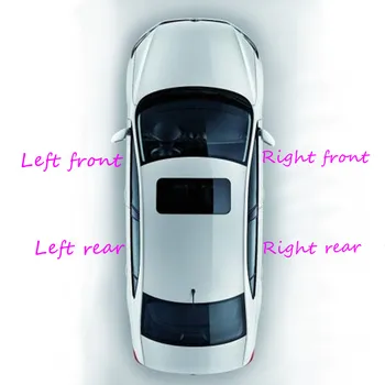 Okno Regulátor pre Audi A6, A7 2012-2018 Ľavej prednej strane , na Pravej prednej strane ,Ľavý zadný,Pravý zadný