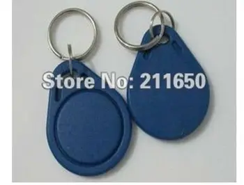 50pcs/veľa,NOVÉ Modré S50 RFID 13.56 Mhz IC Tag Key Token Ring IC Kariet