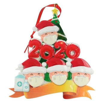 Plavidlá Ornament Veselé Vianoce Prežili Rodinný Strom Dekorácie 2-6 Osôb