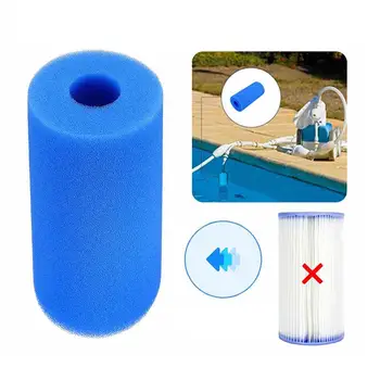 3 Veľkostiach Bazén Filter Pena Opakovane Umývateľný Hubky Kazety Pena Bazén Filtračných Zariadení Na Čistenie Peny Vhodné Pre Intex