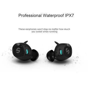 TWS Bluetooth 5.0 Headset Mini IPX7 Nepremokavé Beží 3D Stereo Slúchadlá Bezdrôtové Slúchadlá pre iPhone Xiao