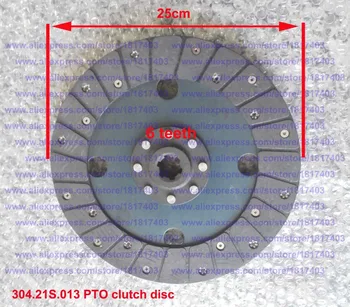 304.21 S. 013 PTO spojka disk pre dual-štádiu spojka, JINMA / JM traktor diely, 30HP-35HP, JM-304, JM-354