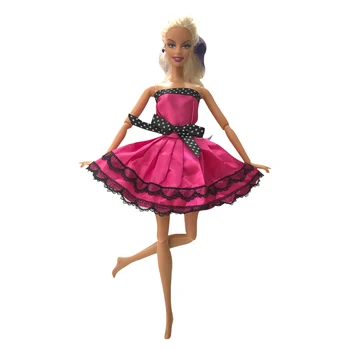 NK Jeden Súbor Bábiku Šaty Nové Handmade Módy Krátke Baletné Šaty Pre Bábiku Barbie Príslušenstvo Tanečné Šaty Dieťa Dievča, darček