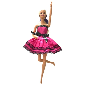 NK Jeden Súbor Bábiku Šaty Nové Handmade Módy Krátke Baletné Šaty Pre Bábiku Barbie Príslušenstvo Tanečné Šaty Dieťa Dievča, darček