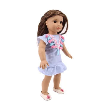 Bábika Celkom Cartoon Oblečenie vhodné 18-Palcové American Doll&43 Cm ReBorn Baby Doll Dievča,Naša Generácia Dievča je Hračka,Vianočný darček