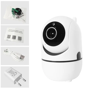 IR-Cut Nočné Videnie obojsmerné Audio Nahrávanie Dohľad Siete Baby Monitor Kamery 720P Mini Wireless WiFi Bezpečnostné IP Kamera