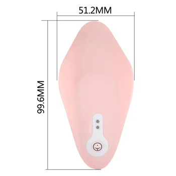 Diaľkové Ovládanie Nositeľné Neviditeľné Stimulátor Klitorisu Vibrátor 10 Frekvencia Strapon Klitoris Vibrátor Sexuálne Hračky Masturbator pre Ženy