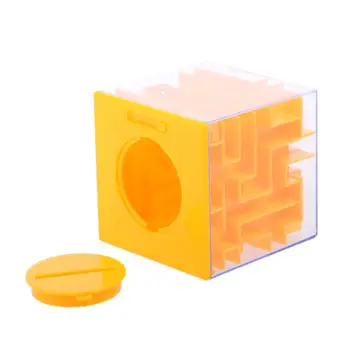 Novinka 3D Peniaze Bludisko Banka Cube Puzzle Uloženie Mince Zber Prípade Box Mozog Hry, Deti Hračka Darček