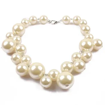 Nové módne imitácia perlový náhrdelník módne trendy preháňania imitácia perly všetci-okolo príslušenstvo veľkoobchod