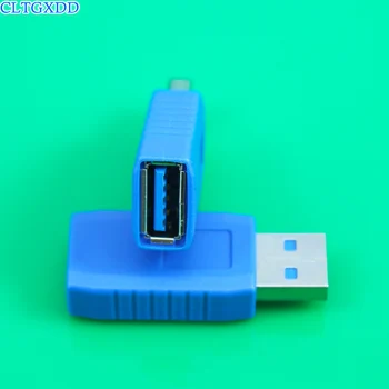 180 stupeň Mužov a Žien USB3.0 Adaptér USB3 Žena na Male Konektor USB3.0 Chrániť rozšírenie spoločného USB3.0 Mužskej Pripojiť Žena