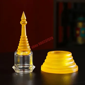 Tibetský Budhistický pagoda ozdoby, Budhistické crystal presklené pagoda, domáce gadang pagoda, Bodhi pagoda