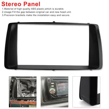 Audio Konverzie Box DVD Navigačný Upravený Panel Povrchu Rámu Stereo Panel Platné Rádio Fascia Pre Toyota Corolla