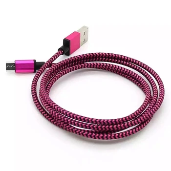 Mobilný Telefón Nabíjanie, Synchronizáciu Dát Micro USB Drôt Hadí Vzor 1M Praktickú Prípravu Z Hliníkovej Zliatiny Dátový Kábel