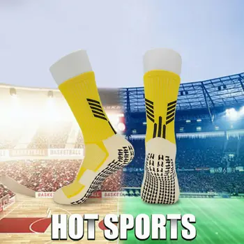 2020 Nový Štýl Mužov, Jazda Na Bicykli Vonku Futbal Ponožky Anti Slip - Non Slip Grip Podložky Športy, Futbal
