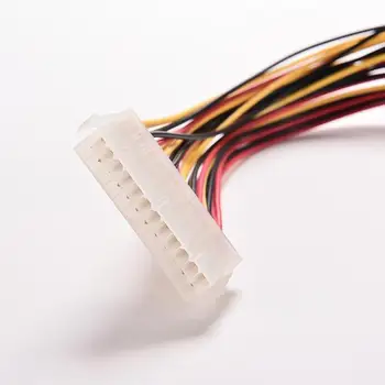 30 CM ATX 24 Pin Male na 24Pin Žena Napájanie Predlžovací Kábel Vnútorné PC PSU TW Moc Viesť Konektor Drôt