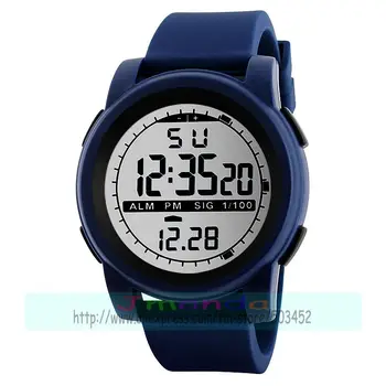 100ks/veľa HONHX 9343-138 hot predaj honhx mužov silikónové digitálne hodinky vysokej kvality Svetelný digitálne náramkové hodinky veľkoobchod hodiny
