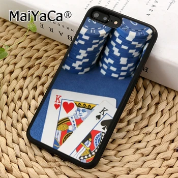 MaiYaCa Poker Hry Pár Kráľ Telefón puzdro Pre iPhone 11 12 Pro 5 6 7 8 X XR XS max Samsung Galaxy S5 S6 S7 okraji S8 S9 plus