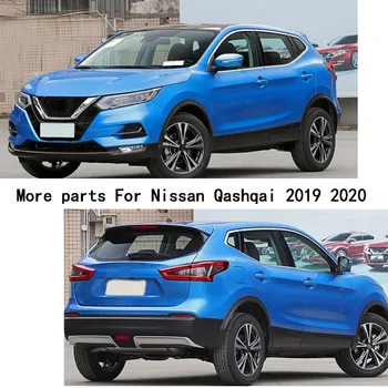 Pre Nissan Qashqai 2019 2020 Auto Detektor Stick ABS Chrome Spätné Bočné Sklo Zrkadla Prepnúť Tlačidlo Rám Orezania Lampa 1pcs