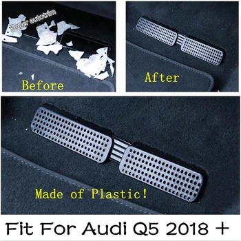 Lapetus Sedadlo Nižšie Spodnej Prachu Plug Klimatizácia AC Otvor Kryt Zásuvky Výbava vhodné Pre Audi Q5 2018 - 2021 Doplnky Interiéru