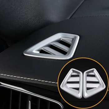 ABS Chrome Pre Volvo XC60 2018 Príslušenstvo Auto Vpredu, klimatizácia, Zásuvky Dekorácie Kryt Výbava Nálepky Auto Styling 2ks