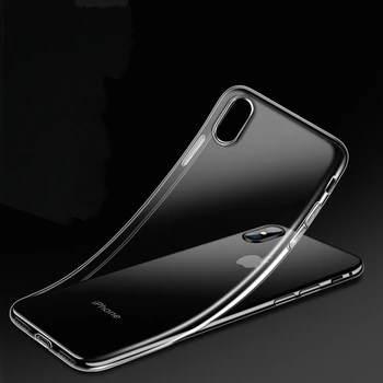 Transparentný Silikónový obal pre Sony Xperia XA2 Ultra H3213 H3223 pre Sony Xperia XA2 Plus XA2+ Anti-knock kryt Telefónu Prípadoch>