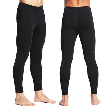 Nový pure black páse šnúrkou 3 MM potápanie nohavice surfovanie nohavice studenej a teplej split potápačský oblek potápanie nohavice outdoor