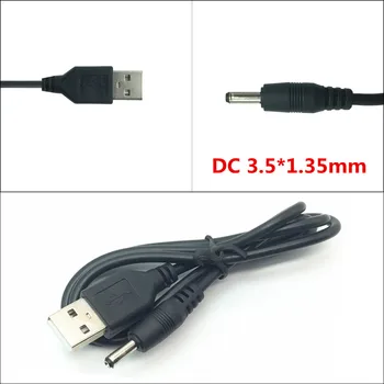 0.8 M Portu USB Na 3,5*1.35 mm 5V vnútorné DC Barel konektor Napájacieho Kábla Konektor Pre Malé Elektronika, Prístroje, Príslušenstvo