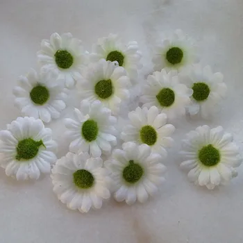 Celkom 10pcs/lot 10 cm Daisy Hodvábne Kvety, Umelé pre Gerbera Slnečnice Svadobné Party Dekorácie pre DIY Veniec plastové kvet