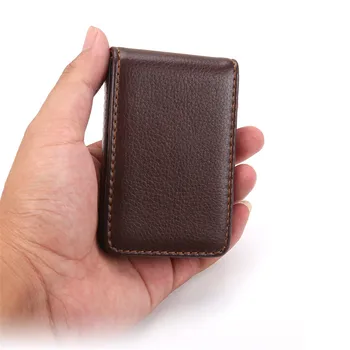 Móda Držiteľa Karty Mužov Karty Id Držiteľov Magnetické Karty Prípade Box Mini Kreditnej Karty Držiteľ Mince v Kabelke Peňaženku