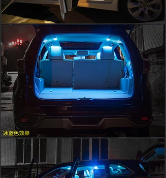 Auto Čítanie Svetlo LED Pre Lexus RX270 350 450 2004-Strechy, Svetla, Dvere, Svetlo zadné Svetlo 5300K 9W 12V Biela Modrá Fialová