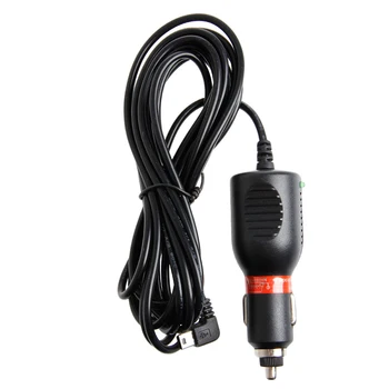 Mini USB Auto Vozidla DC Napájania, Nabíjací Adaptér Kábel Kábel Pre GARMIN GPS Nuvi 2A Drop shipping