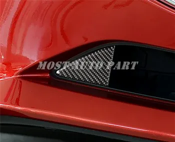 Carbon Fiber Predný Nárazník Ťažného Háku Otvor Spp Výbava Kryt Pre Mazda 3-2016 Auto príslušenstvo interiéru Auto dekorácie