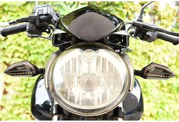 VIEDOL Motocykel Zase Signálne Svetlá 12V Indikátor Moto Clignotant Blinker DRL Lampa PRE YAMAHA MT 09 TRACER MT03 MT07 FJ-09 MT-09