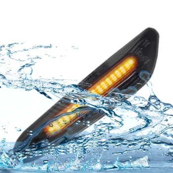 2 ks Auto LED, Bočné Obrysové Svetlá Repeater Zapnite Indikátor Signálu Lampa pre BMW E90 E91 E92 E93 E60 E87 E82 E46