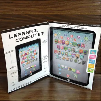 Deti Mini Imitative iPad Hračka Inteligentné Začiatku Vzdelávacieho Hrá Tablet Hračky Vianočný Darček pre Dieťa Vzdelávania Stroj