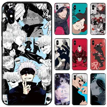 Anime, Komiksu Jujutsu Kaisen Telefón puzdro Pre Xiao Redmi 4x 5 plus 6A 7 7A 8 mi8 8lite 9 poznámka 4 5 7 8 pro