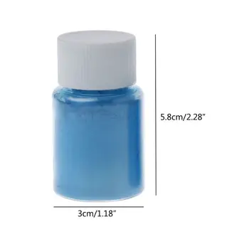 10 Farieb Mora Blue Sľudový Prach Pearl Pigment Epoxidové Živice Kozmetické Farbivo Triedy tvoria Mydlo, Takže Perla Farba, Farbivo Auta
