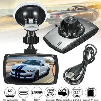 Smart Premium HD 2.2 Palca videorekordér DVR Detekcia Pohybu Slučky Nahrávania Automatické Vypnutie 1080P Široký Uhol Dash Cam Videokamera