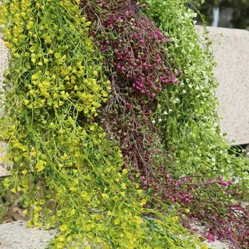 1pcs 80 cm, Umelé Kvety Viniča Ivy Leaf Falošné Rastlín Umelé Rastliny Green Garland Domov Svadobné Party Dekorácie