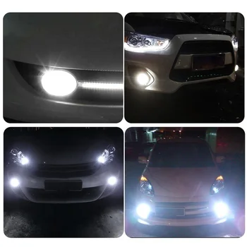 2pc H7 LED Auto Svetlomety 55W 6500K 8000LM pre Autá Žiarovky Svetlometu Vysoké Svetlé Hmlové Svetlo Auto Príslušenstvo