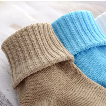 10 Párov/veľa Kvalitných Teplé Deti Ponožky Zimné Zahustiť Deti Ponožky Bavlny, Mäkké Dieťa Batoľa Ponožky Pre Dievčatá Chlapci Pohodlné