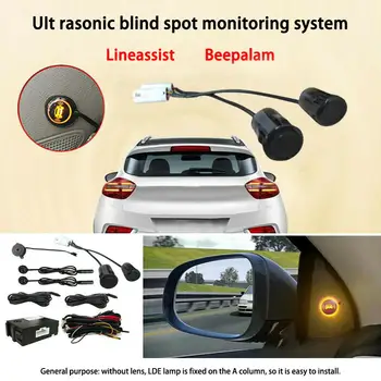 PREDAJ Auto Blind Spot Zrkadlo Radarový Systém Detekcie BSM Mikrovlnná Blind Spot Monitoring Asistent Jazdy Autom Bezpečnostné Príslušenstvo