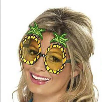 Havajskej Pláži, Banány, Ananás, Slnečné Okuliare Strany Ovocie Okuliare Tanec Dodávky Slepačie Noci Strany