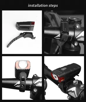 Horský Bicykel Nepremokavé Svetlometu USB Nabíjanie Vonkajšie Noc na Koni Prenosné Svetlo, Silné Svetlo Camping Prilba Svetlo