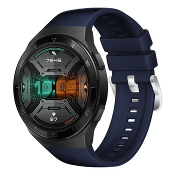 Pre GT2E Originálne Silikónové Popruh Watchband pre Huawei Sledovať GT 2e Kapela Šport 22 mm Náramok Náramok Correa