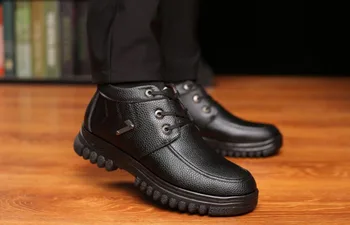Dizajnéri Mužov Zimné Topánky Muž Snehu Členková Obuv botas hombre Nepremokavé Teplé Bežné Boot Topánky bota masculina Chaussure Homme
