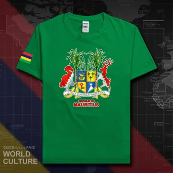 Maurícius mužov tričko fashion 2018 dresy národ bavlna t-shirt tees oblečenie krajiny športových MUS Maurice Moris Mauritian 20