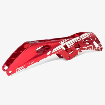BONT 2PF CXXV 12.8 Červená 7005 Inline korčule rám Rýchlosť skate rám 3*125 mm rám