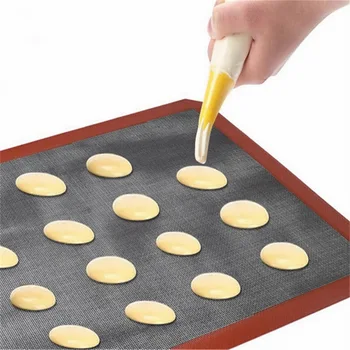 Silikónové Mat Pečivo Non Stick Lístkového Perforované Fólie Podložky Macaron Cookie Chleba Forma Na Pečenie Nástroje Rúra List Pečenie
